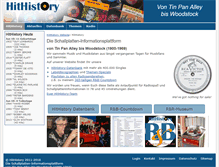 Tablet Screenshot of hithistory.de